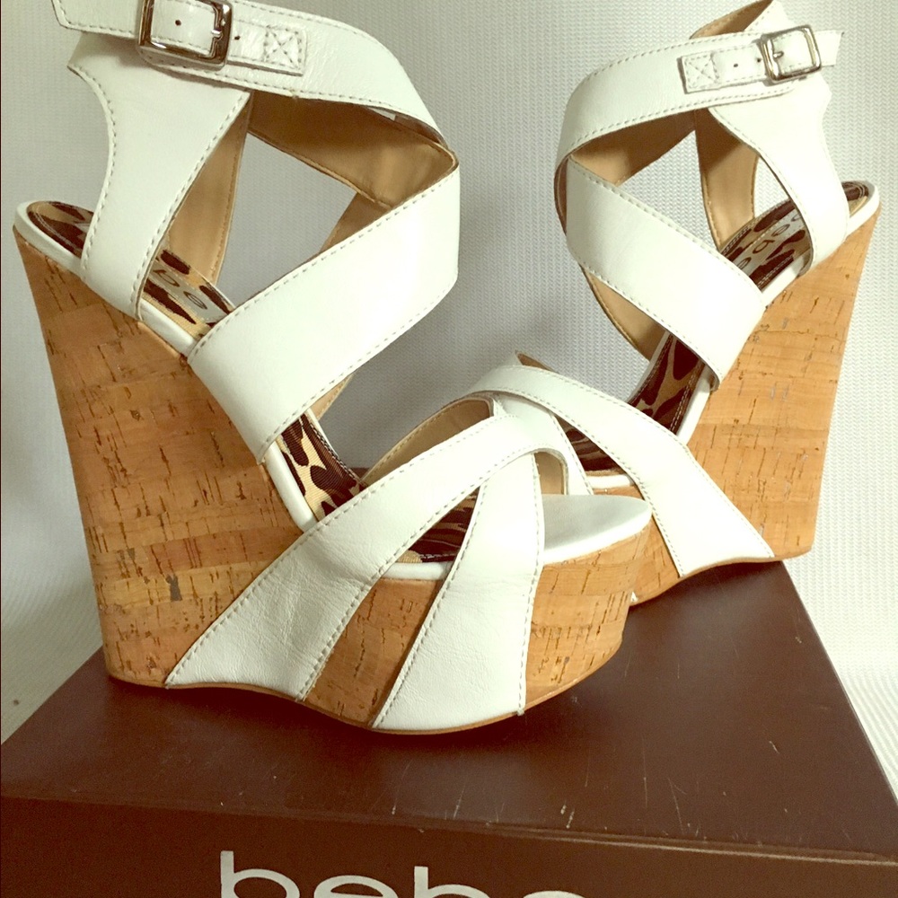 COPY - Bebe Platform wedges!